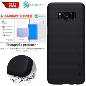Frosted shield juodas dėklas Nillkin (Samsung Galaxy S8 Plus)
